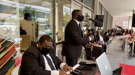 Moving rendition of John Lennon's 'Imagine' performed by RW Music Director Mr. Roger Murray and RW Music Production Instructor Mr. Dewayne Charlton