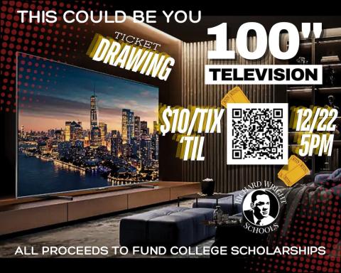 fundraiser - win a TV